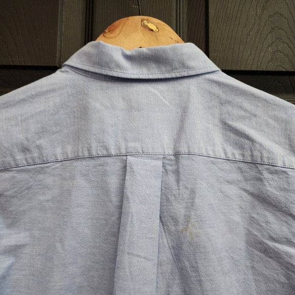 Katie Kime The Classic Charlotte Button Down in Oxford Blue Preppy Academia Work - Picture 12 of 14